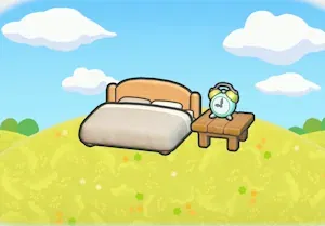 Alarm clock sleep zone