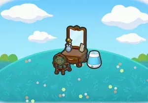 Moisturizing makeup stand