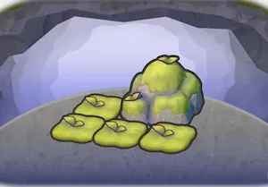 Mossy boulder