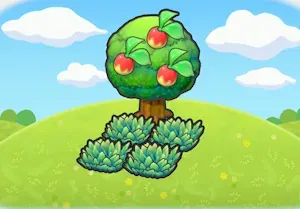 Tree-shaded tall grass