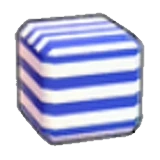 Horizontal-stripe print