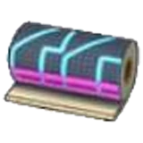 Neon flooring (wallpaper)