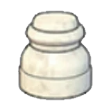 Round pillar (lower)