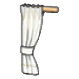 Simple curtain (left)