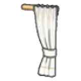 Simple curtain (right)